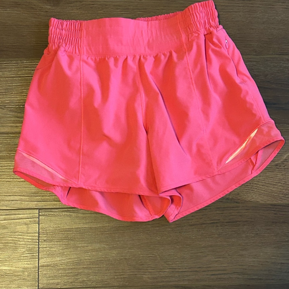 lululemon athletica Hot Pink Athletic Shorts